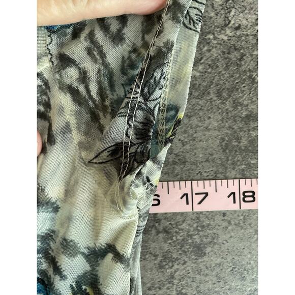 Self Esteem Womens Y2K Fairy Grunge Babydoll Top Size M Floral Preppy 90s - Picture 5 of 7